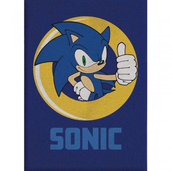 Sonic a sündisznó polár takaró 100x140cm Sonic a sündisznó polár takaró 100x140cm