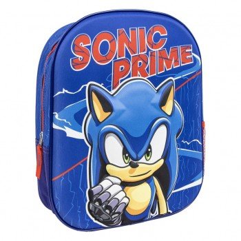 Sonic a sündisznó Prime 3D hátizsák, táska 31 cm Sonic a sündisznó Prime 3D hátizsák, táska 31 cm