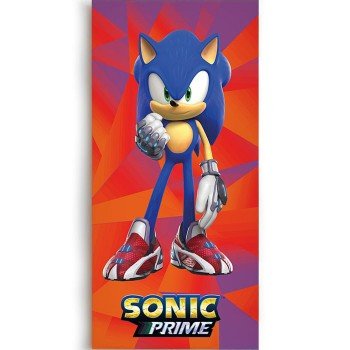 Sonic a sündisznó Prime fürdőlepedő, strand törölköző 70x140cm Sonic a sündisznó Prime fürdőlepedő, strand törölköző 70x140cm