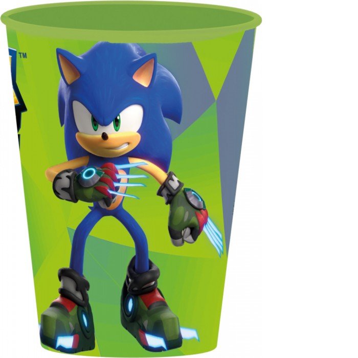 Sonic, a sündisznó Prime pohár, műanyag 260 ml