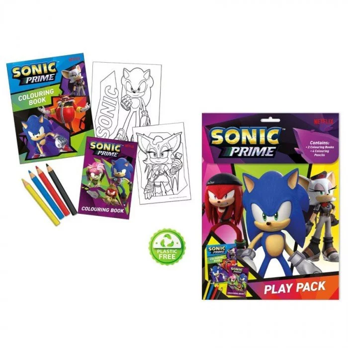 Sonic a sündisznó Prime színező szett Sonic a sündisznó Prime színező szett
