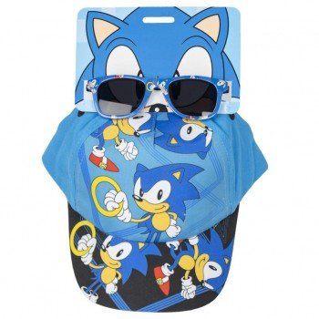 Sonic a sündisznó Ring napszemüveg és baseball sapka szett Sonic a sündisznó Ring napszemüveg és baseball sapka szett