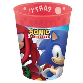 Sonic a sündisznó Sega micro prémium műanyag pohár 250 ml Sonic a sündisznó Sega micro prémium műanyag pohár 250 ml