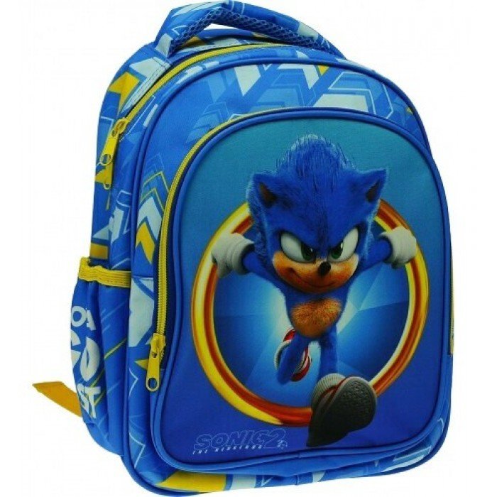 Sonic a sündisznó hátizsák, táska 30 cm