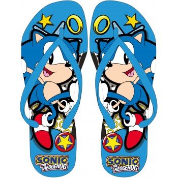 Sonic a sündisznó Sprinters gyerek papucs, Flip-Flop 25-34 Sonic a sündisznó Sprinters gyerek papucs, Flip-Flop 25-34