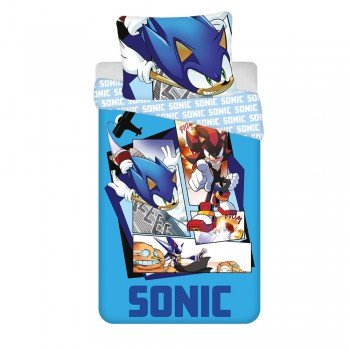 Sonic, a sündisznó vs Shadow ágyneműhuzat 140×200cm, 70×90 cm Sonic, a sündisznó vs Shadow ágyneműhuzat 140×200cm, 70×90 cm