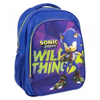 Sonic a sündisznó iskolatáska, táska 42 cm Sonic a sündisznó iskolatáska, táska 42 cm