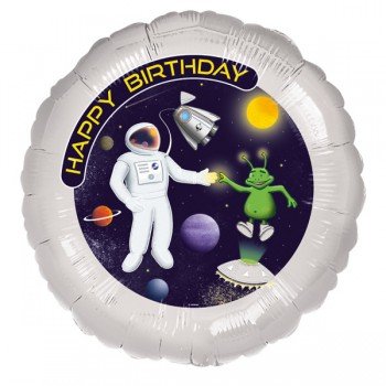 Space, Űr fólia lufi 43 cm Space, Űr fólia lufi 43 cm