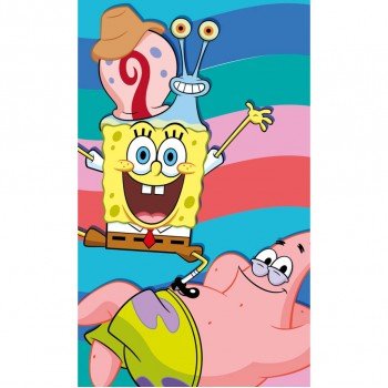 SpongyaBob Boo-Kini Bottom kéztörlő arctörlő, törölköző 30x50cm SpongyaBob Boo-Kini Bottom kéztörlő arctörlő, törölköző 30x50cm
