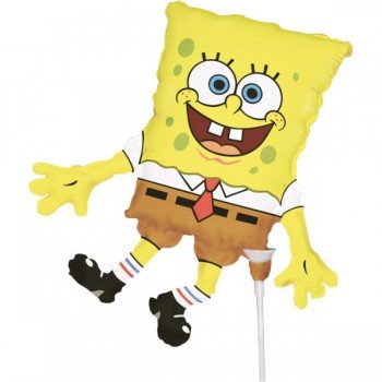 SpongyaBob Laugh mini fólia lufi SpongyaBob Laugh mini fólia lufi