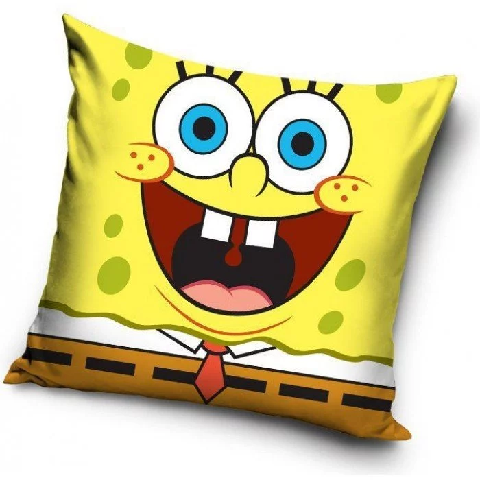 SpongyaBob párna, díszpárna 40x40 cm SpongyaBob párna, díszpárna 40x40 cm