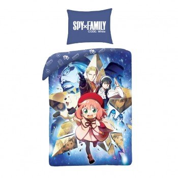 Spy × Family Starlight Mission ágyneműhuzat 140×200cm, 70×90 cm microfibre Spy × Family Starlight Mission ágyneműhuzat 140×200cm, 70×90 cm microfibre