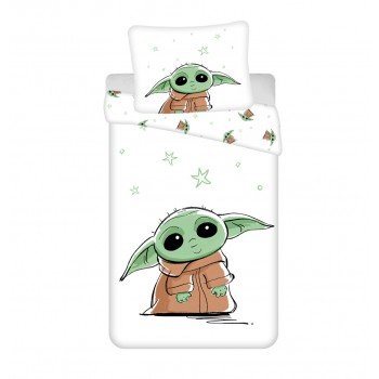Star Wars Baby Yoda ágyneműhuzat 140x200 cm, 70x90 cm Star Wars Baby Yoda ágyneműhuzat 140x200 cm, 70x90 cm