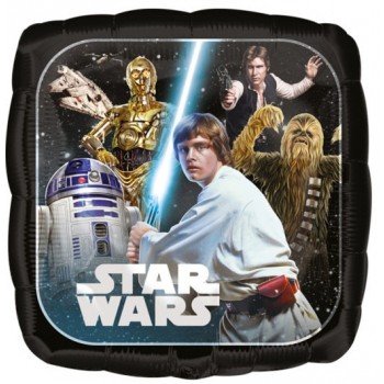 Star Wars fólia lufi 43 cm Star Wars fólia lufi 43 cm