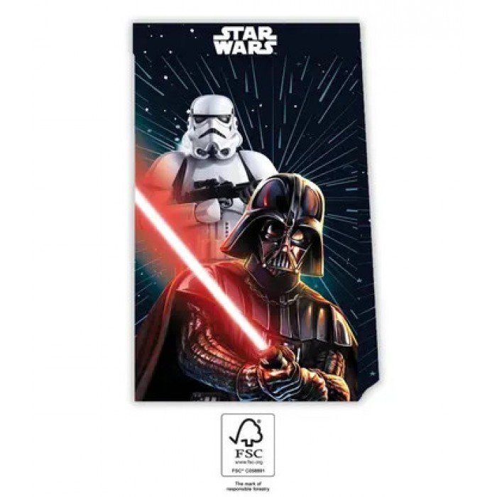 Star Wars Galaxy papírzacskó 4 db-os FSC