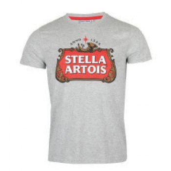 Stella Artois Grey férfi rövid póló, felső S Stella Artois Grey férfi rövid póló, felső S
