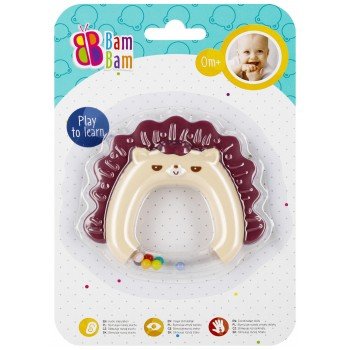 Sündisznó baba rágóka + csörgő Sündisznó baba rágóka + csörgő