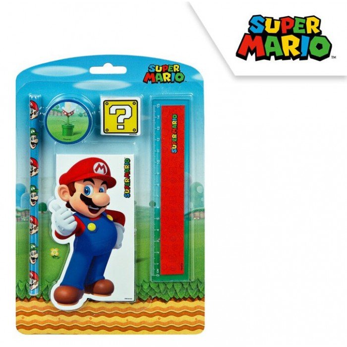 Super Mario írószer szett (5 db-os)