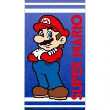 Super Mario fürdőlepedő, strand törölköző 70x140cm Super Mario fürdőlepedő, strand törölköző 70x140cm