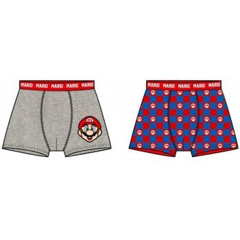 Super Mario gyerek boxeralsó 2 darab/csomag 6 év Super Mario gyerek boxeralsó 2 darab/csomag 6 év