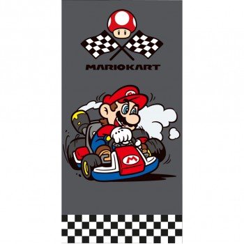 Super Mario Kart fürdőlepedő, strand törölköző 70x140cm Super Mario Kart fürdőlepedő, strand törölköző 70x140cm