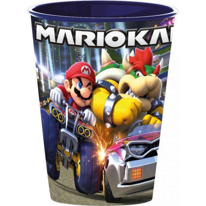 Super Mario Kart pohár, műanyag 260 ml