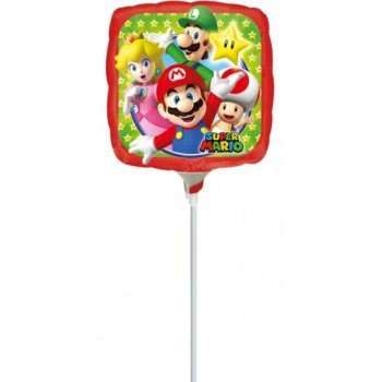 Super Mario Mini fólia lufi Super Mario Mini fólia lufi