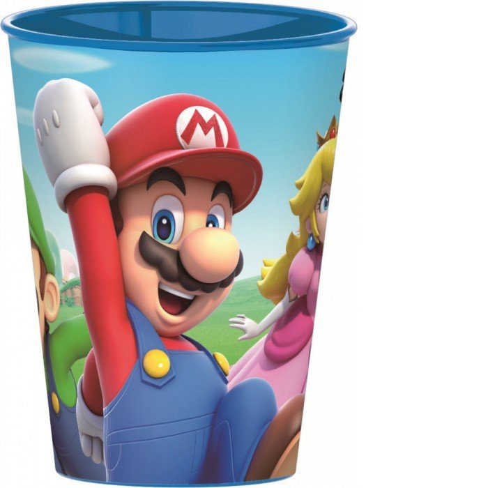 Super Mario pohár, műanyag 260 ml