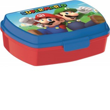 Super Mario Luigi funny műanyag szendvicsdoboz Super Mario Luigi funny műanyag szendvicsdoboz