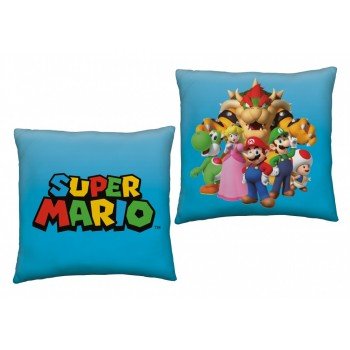Super Mario párna, díszpárna 40*40 cm Super Mario párna, díszpárna 40*40 cm