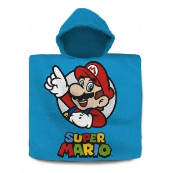 Super Mario strand törölköző poncsó 60x120 cm Super Mario strand törölköző poncsó 60x120 cm