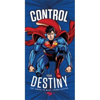 Superman Control fürdőlepedő, strand törölköző 70x140cm (Fast Dry) Superman Control fürdőlepedő, strand törölköző 70x140cm (Fast Dry)