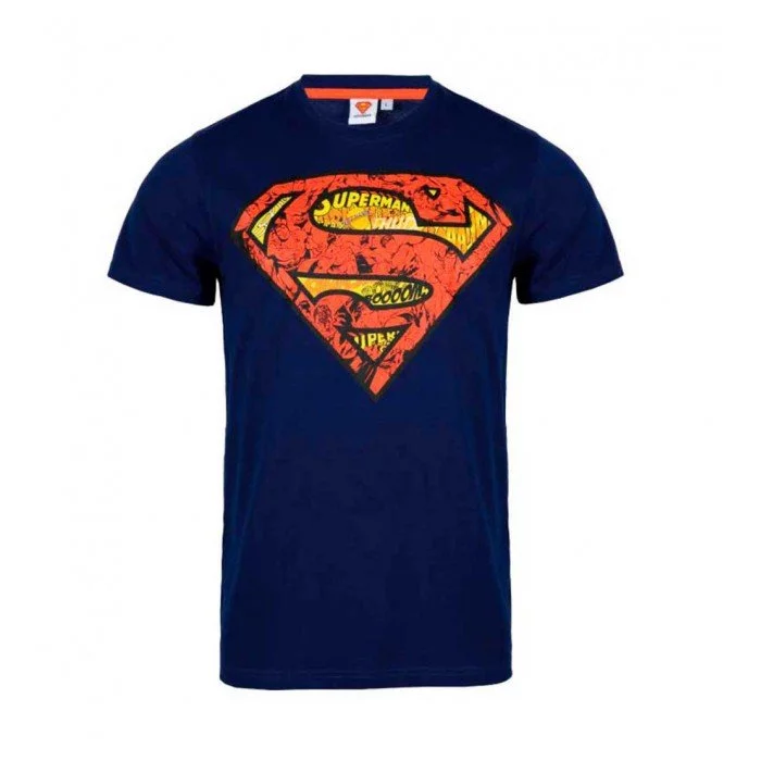 Superman Sign férfi rövid póló, felső S Superman Sign férfi rövid póló, felső S