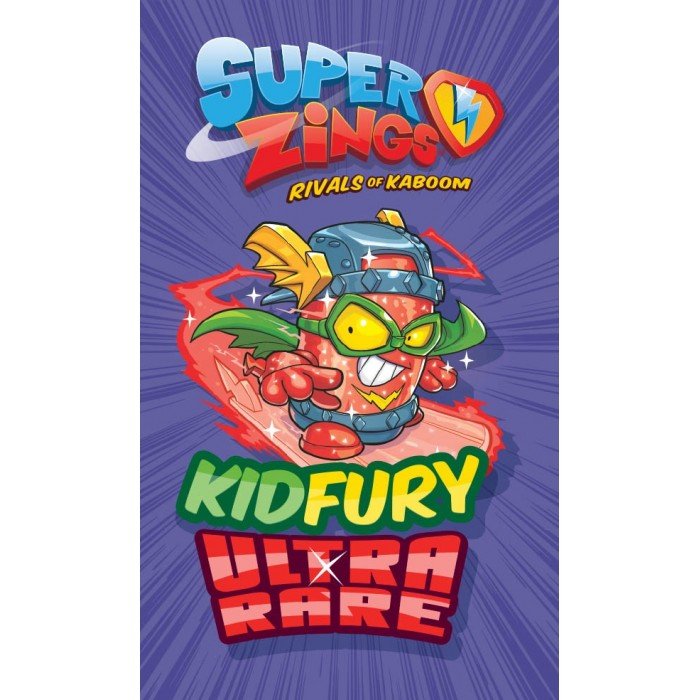 SuperZings Kid Fury Kéztörlő arctörlő, törölköző 30*50cm