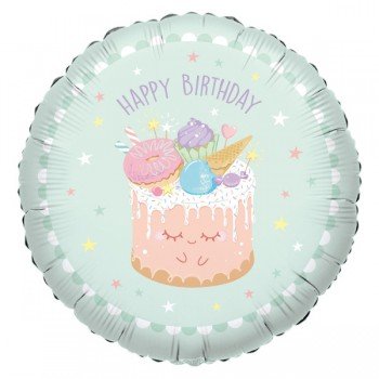 Sütemény Crazy Cake fólia lufi 43 cm Sütemény Crazy Cake fólia lufi 43 cm