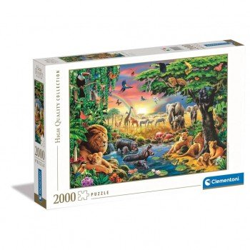 Szafari African Gathering 2000 db-os puzzle Clementoni Szafari African Gathering 2000 db-os puzzle Clementoni