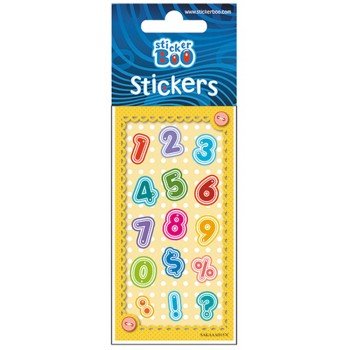 Számos matrica ezüst díszítéssel Számos matrica ezüst díszítéssel