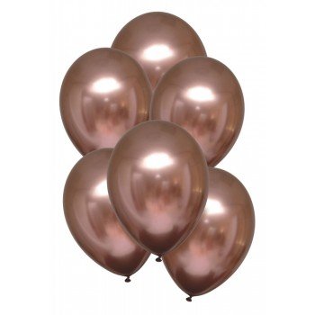 Szatén Rose léggömb, lufi 6 db-os 11 inch (27,5cm) Szatén Rose léggömb, lufi 6 db-os 11 inch (27,5cm)