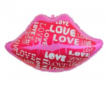 Lips and Love fólia lufi 62 cm Lips and Love fólia lufi 62 cm