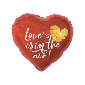 Szerelem Love Is In The Air fólia lufi 37 cm Szerelem Love Is In The Air fólia lufi 37 cm