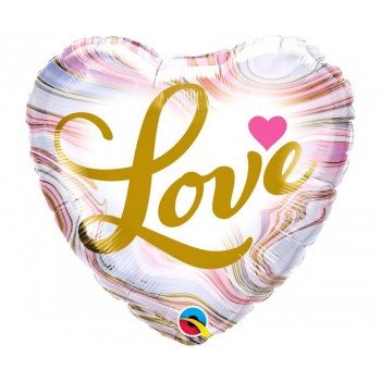 I love You Marble fólia lufi 46 cm I love You Marble fólia lufi 46 cm
