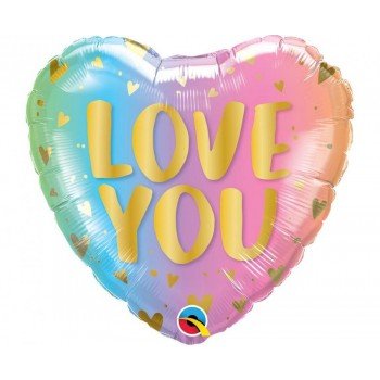 I love You Ombre fólia lufi 46 cm I love You Ombre fólia lufi 46 cm