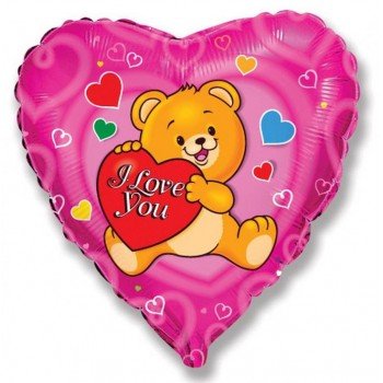 Teddy, I love You fólia lufi 46 cm (WP) Teddy, I love You fólia lufi 46 cm (WP)