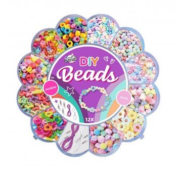 Színes Flower gyöngyfűző készlet Színes Flower gyöngyfűző készlet