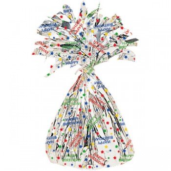 Színes Happy Birthday léggömb, lufi súly Színes Happy Birthday léggömb, lufi súly