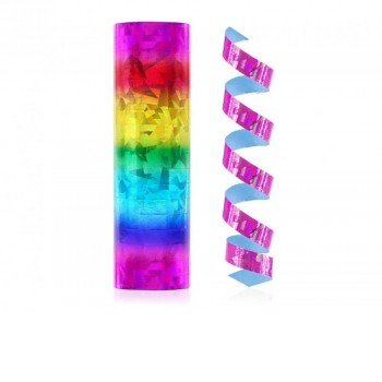 Holographic Rainbow, Színes szerpentin 4 m Holographic Rainbow, Színes szerpentin 4 m