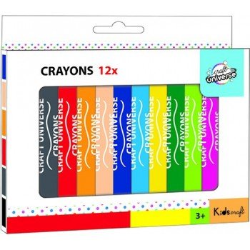 Színes jumbo zsírkréta 12 db-os Színes jumbo zsírkréta 12 db-os