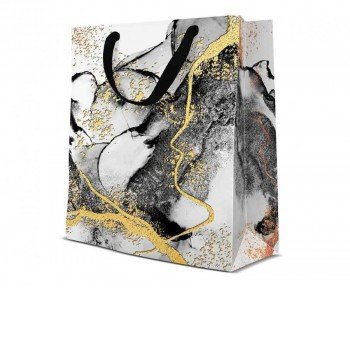 Marble, Színes papír ajándéktasak 20x25x10 cm Marble, Színes papír ajándéktasak 20x25x10 cm