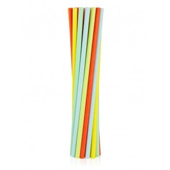 Pastel Colours, Színes papír szívószál 12 db-os Pastel Colours, Színes papír szívószál 12 db-os