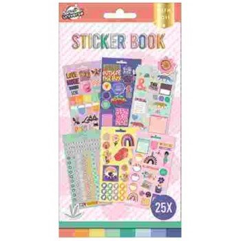 Színes matricás album fóliával 25 ív Színes matricás album fóliával 25 ív